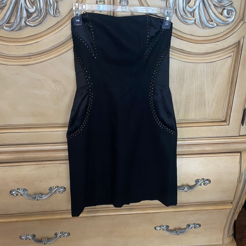 Strapless Dress with pockets